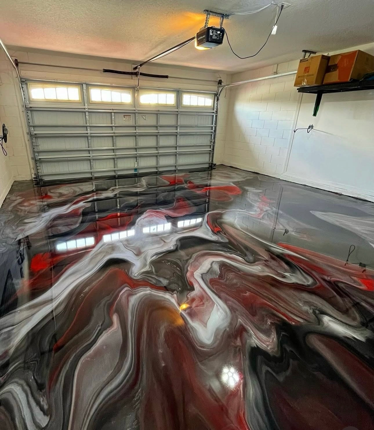 "METALLIC FLOOR"